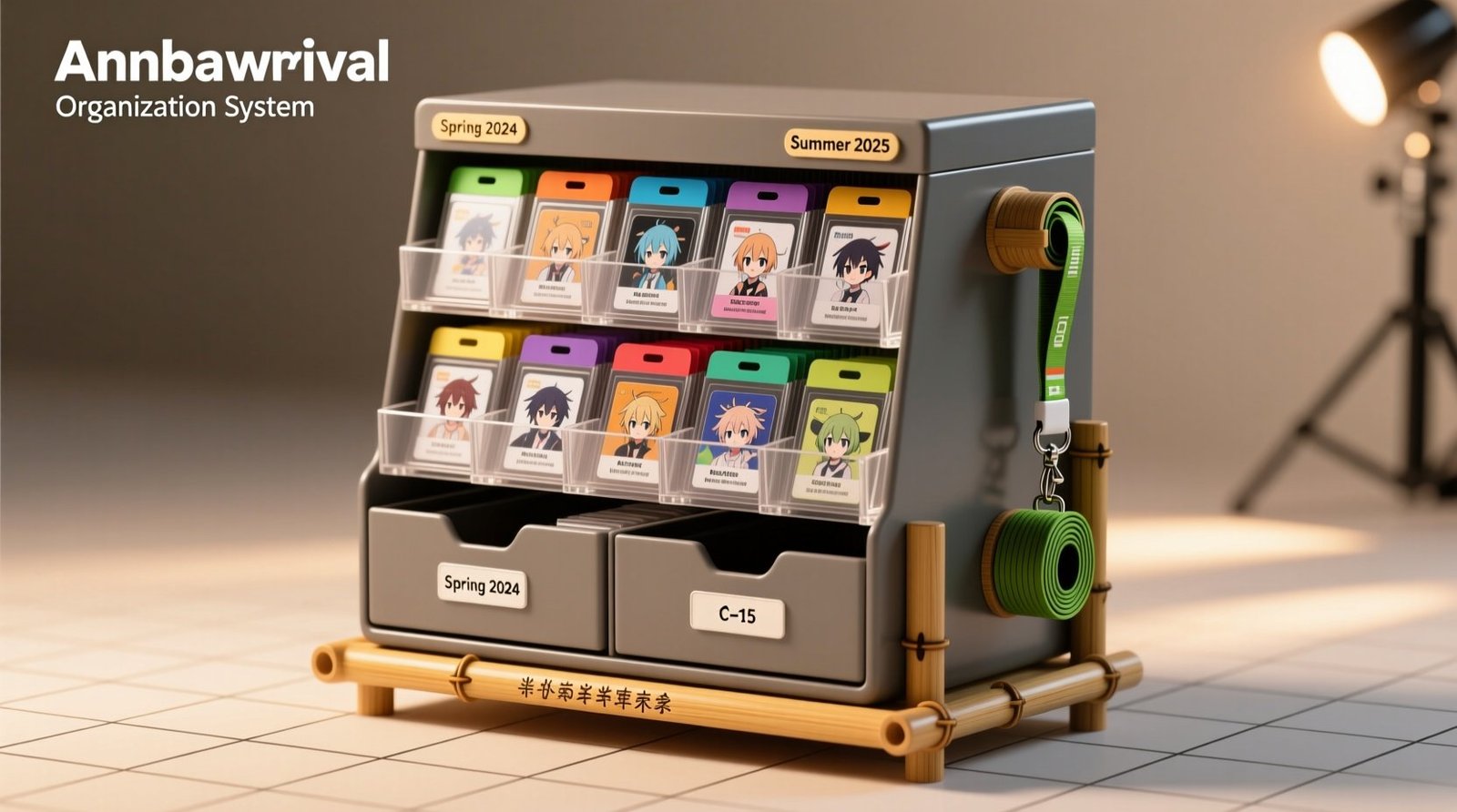 Badge storage for anime cons smart closet organization tips.jpg