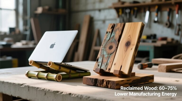 Bamboo vs reclaimed wood laptop stands energy truth.jpg
