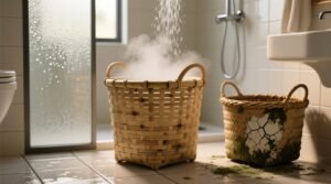 Bamboo vs seagrass best laundry basket for humid bathrooms.jpg