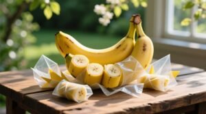 Bananas and spring roll wrappers are all you need for tasty crisp banana rolls.jpg