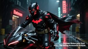 Batman motorcycle gear top selling accessories analysis 2025.jpg