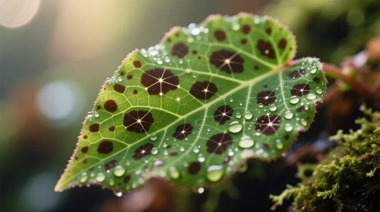 Begonia spotted leaves causes diagnosis corrective care.jpg
