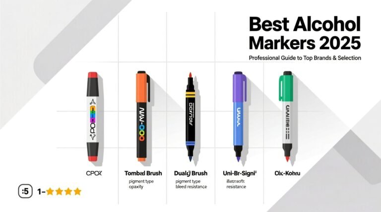 Best alcohol markers 2025 professional guide to top brands selection.jpg