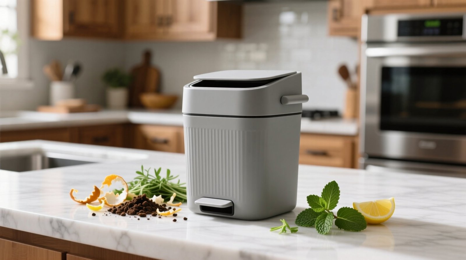 Best countertop compost bins odor locking pest resistant non toxic.jpg