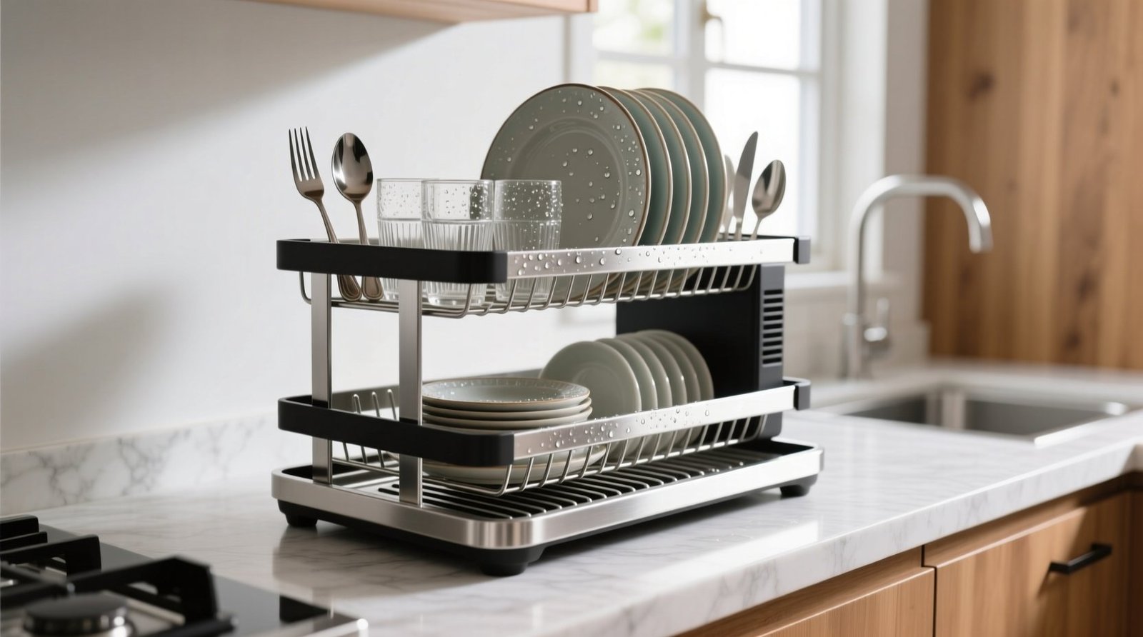 Best dish drying racks fda tested airflow nsf safe materials ergonomic design.jpg