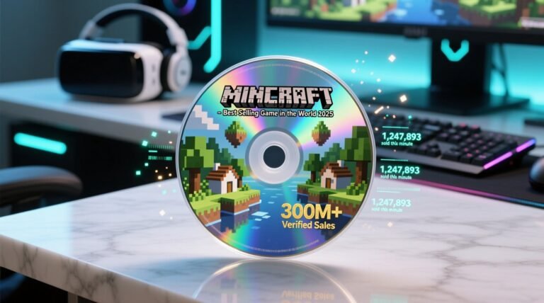 Best selling game in the world 2025 minecraft with 300m verified sales.jpg