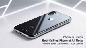 Best selling iphone of all time iphone 6 series 220m units 2025 verified.jpg
