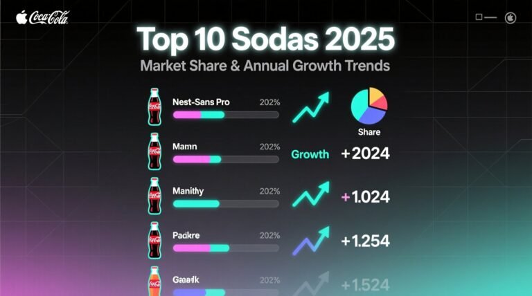Best selling sodas 2025 report top 10 brands market share 2024 growth trends.jpg
