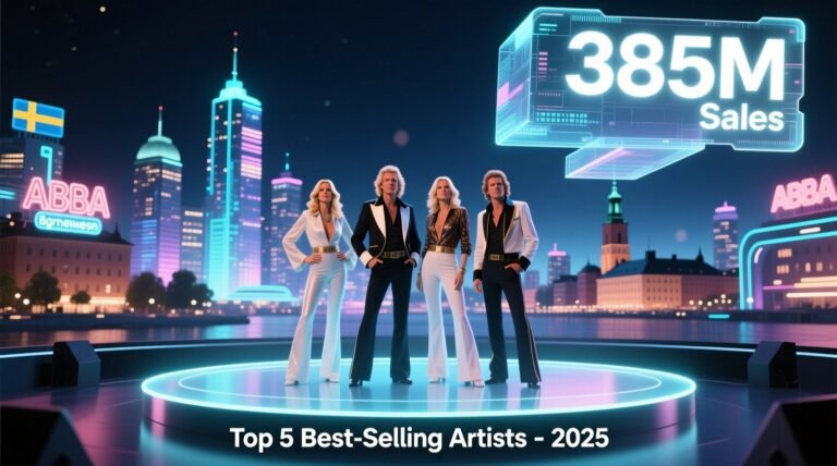 Best selling swedish music artist abba tops 385m sales top 5 list 2025.jpg
