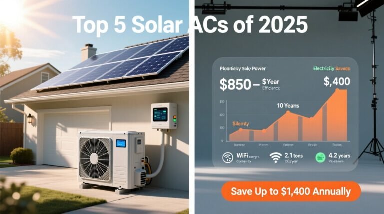 Best solar powered ac systems for 2025 top models savings analysis.jpg