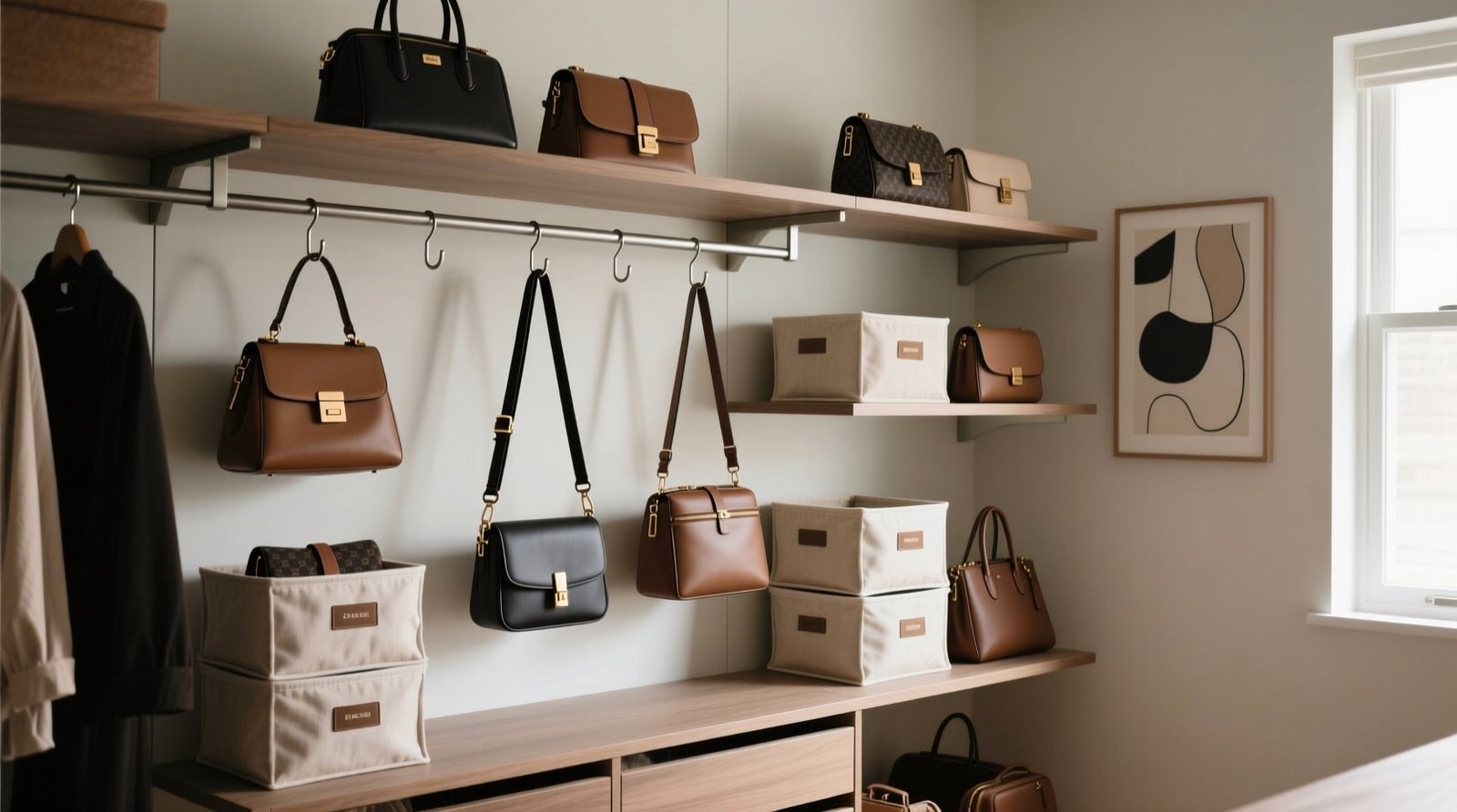 Best storage solutions for bags and purses science backed methods.jpg