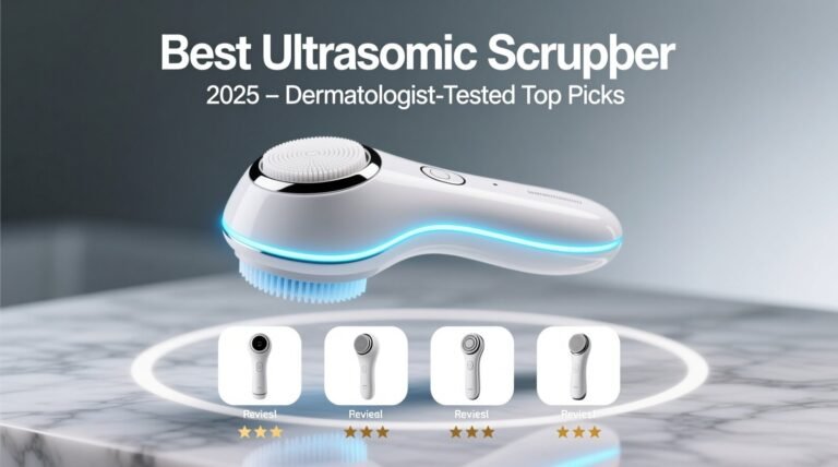 Best ultrasonic scrubber 2025 dermatologist tested top picks.jpg