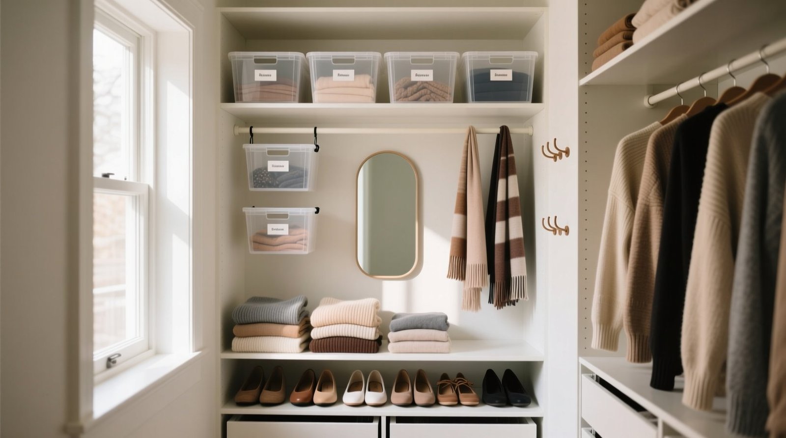 Best ways to organize small closet science backed space smart systems.jpg