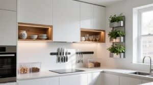 Best ways to use space above kitchen cabinets science backed storage.jpg