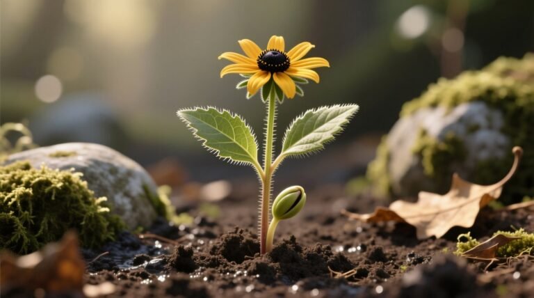 Black eyed susan seedling images how to identify grow them right.jpg