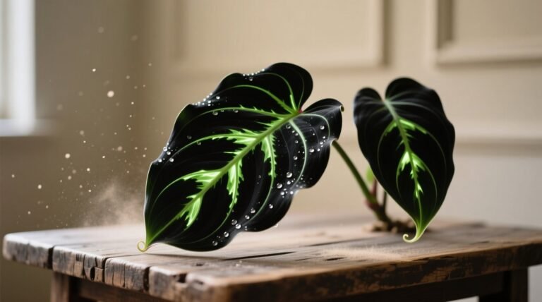 Black maranta care light water propagation guide.jpg