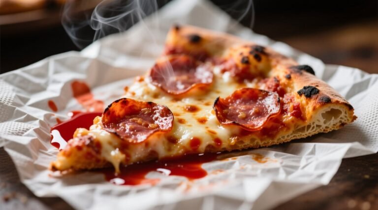 Blotting pizza with a napkin actually cuts significant fat calories.jpg