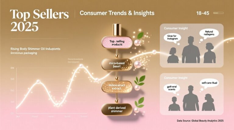 Body shimmer oil market analysis top sellers trends consumer insights 2025.jpg