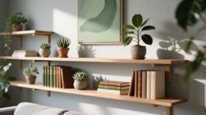 Book and plant shelf smart closet integration guide.jpg