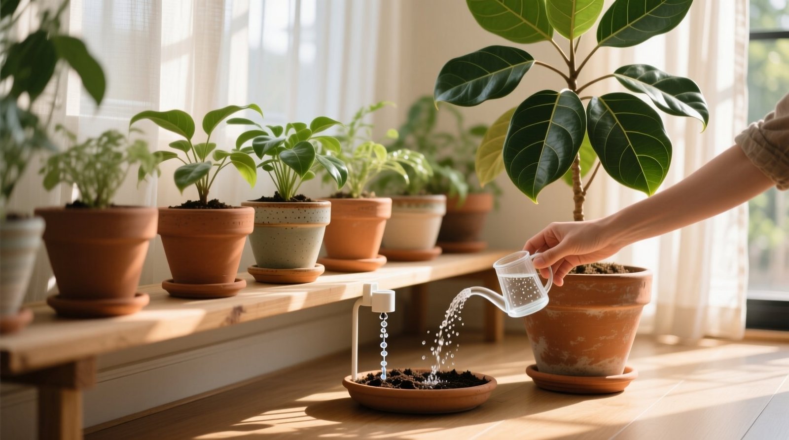 Bottom watering plants before vacation a complete guide.jpg