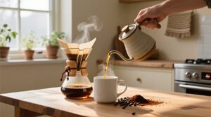 Brew simple no electricity drip coffee with a chemex co.jpg