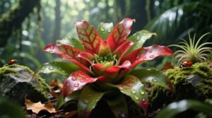 Bromeliad benefits air purification low water care wellness support.jpg