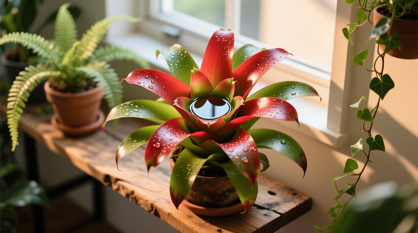 Bromeliad house plant care watering light humidity guide.jpg