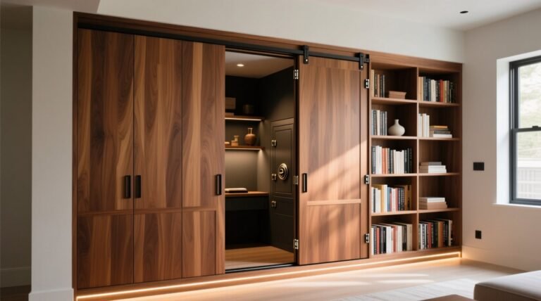 Build a diy sliding door bookshelf to hide your secret closet.jpg