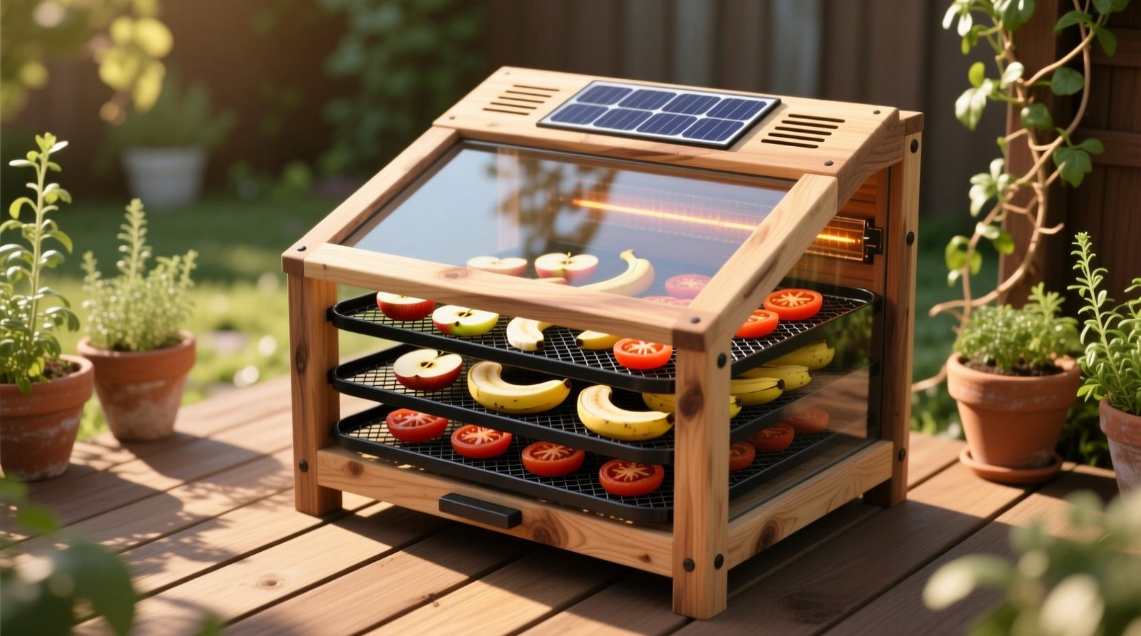 Build a simple solar food dehydrator for chemical free preservation.jpg