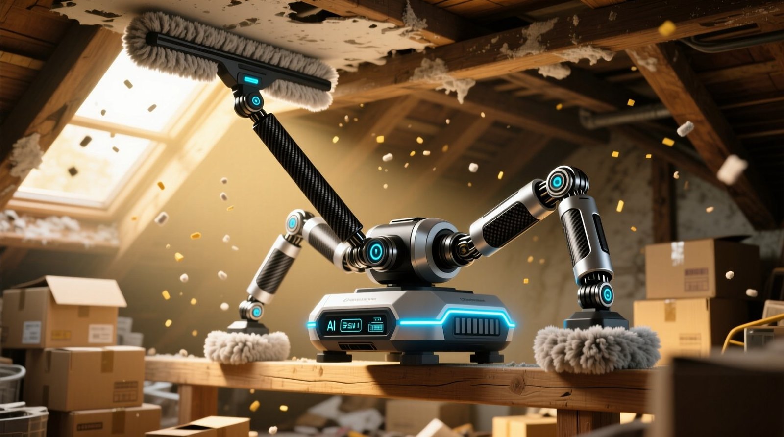 Build your own long armed reusable duster to clean hard to reach areas.jpg