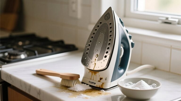 Can you clean an iron with vinegar and baking soda noheres why what works.jpg