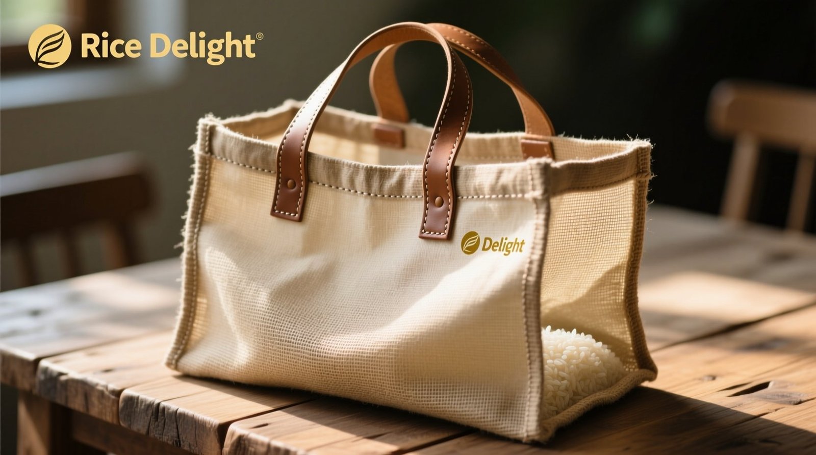 Can you make a durable reusable grocery bag from an empty rice bag.jpg