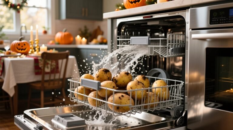 Can you use your dishwasher to clean potatoes for holiday meals.jpg