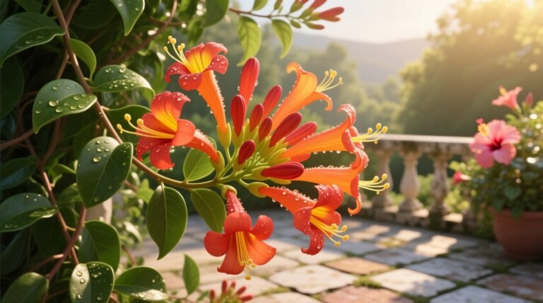Cape honeysuckle flower care guide for vibrant long blooming vines.jpg