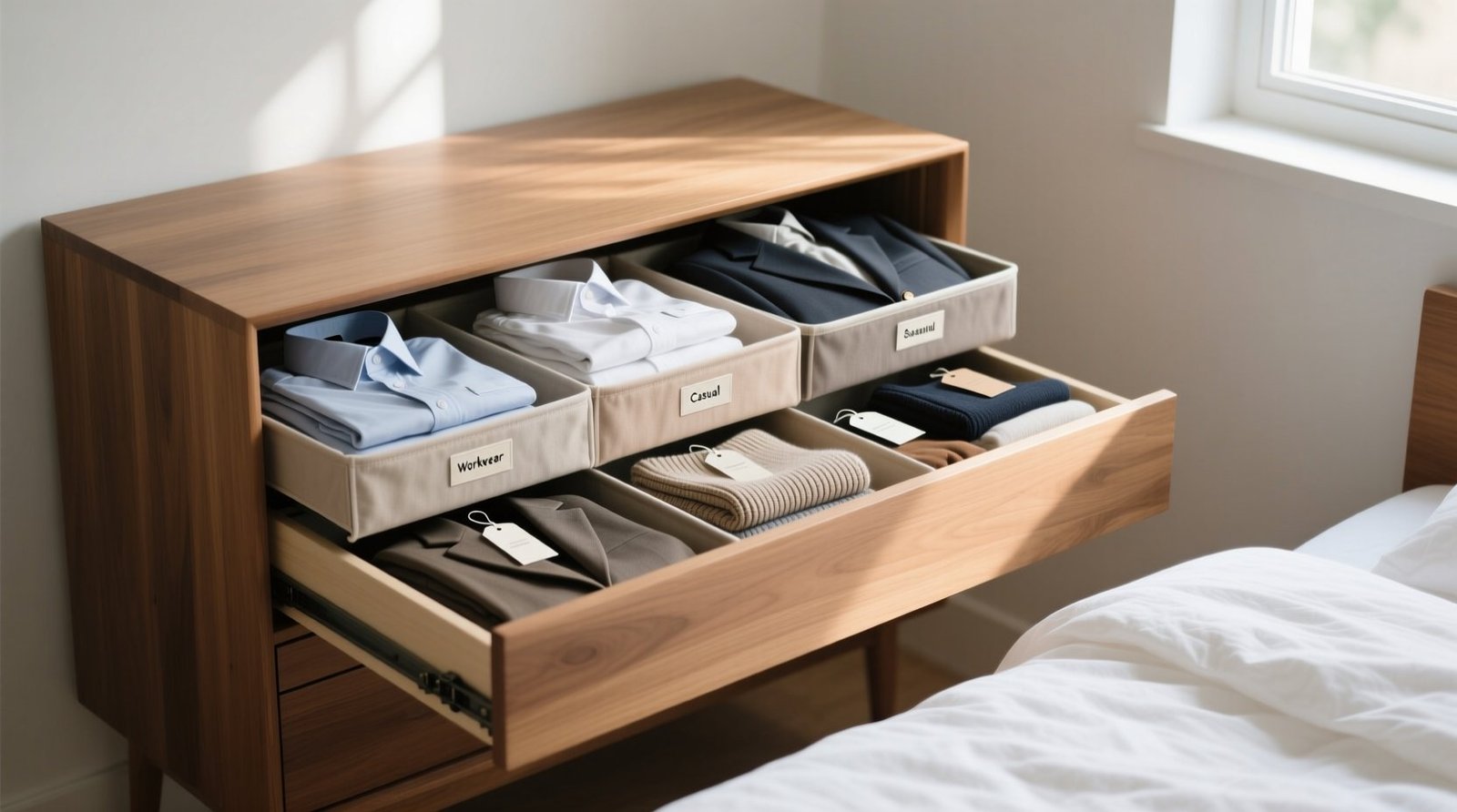 Capsule wardrobe drawer system no new furniture.jpg