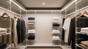 Capsule wardrobe organization with acrylic dividers.jpg