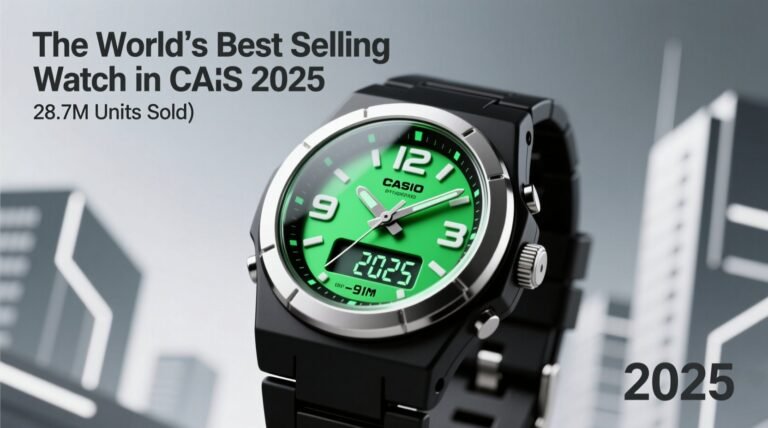 Casio f 91w the worlds best selling watch in 2025 287m units sold.jpg