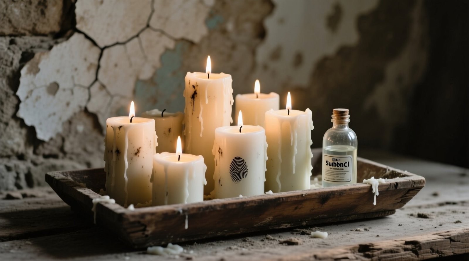 Clean dusty grimy candles with rubbing alcohol safe effective method.jpg