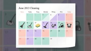 Clean organized 2013 free june cleaning calendar.jpg