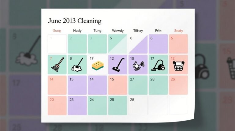 Clean organized 2013 free june cleaning calendar.jpg