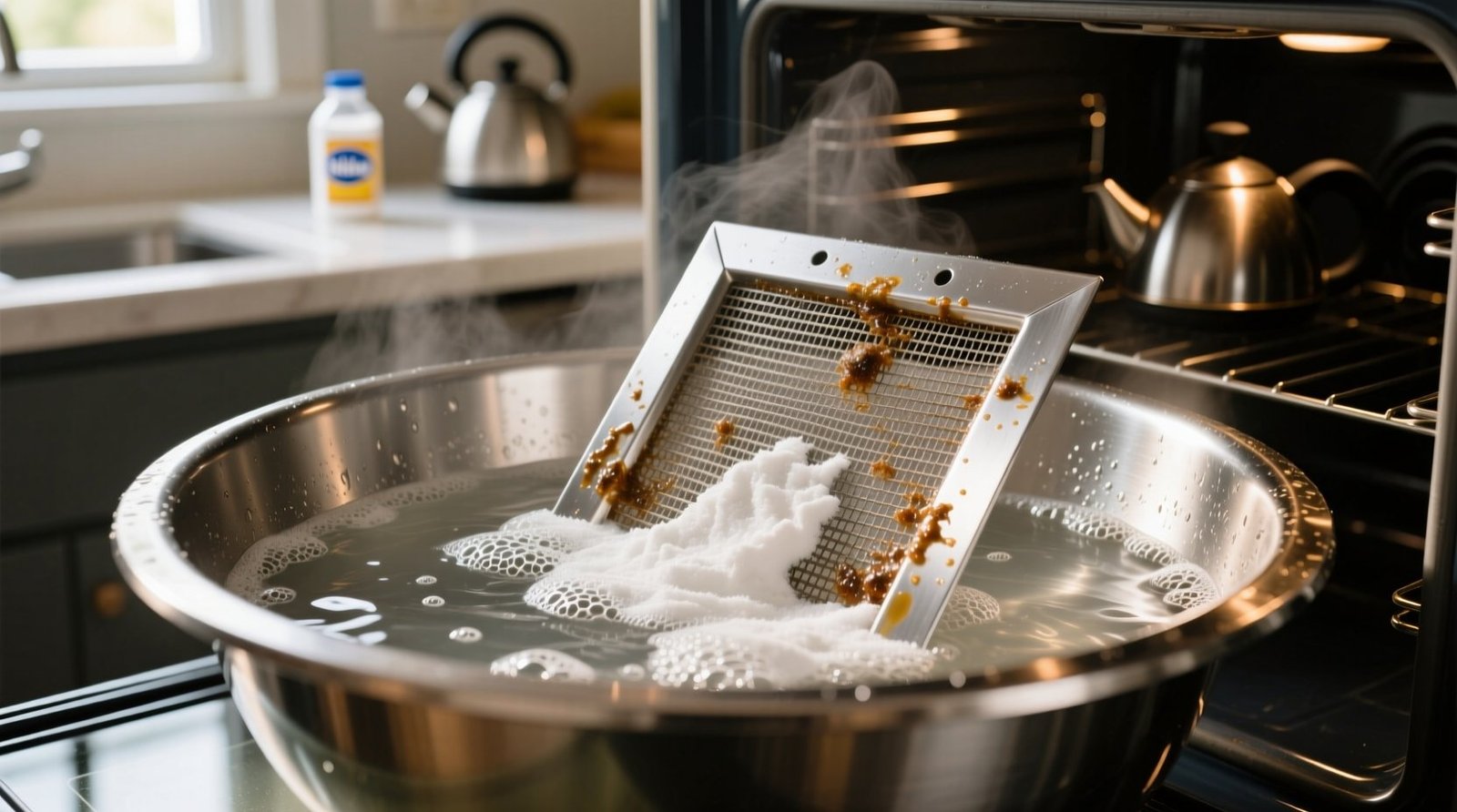Clean oven vent filters with baking soda and boiling water.jpg