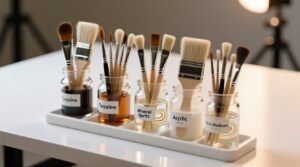 Clean paint brushes with the right solvents for the paint type.jpg