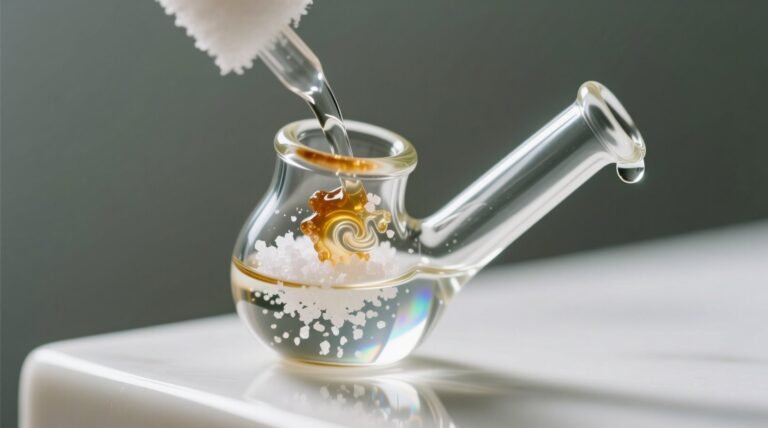 Clean resin from glass pipe why isopropyl salt isnt eco cleaning.jpg