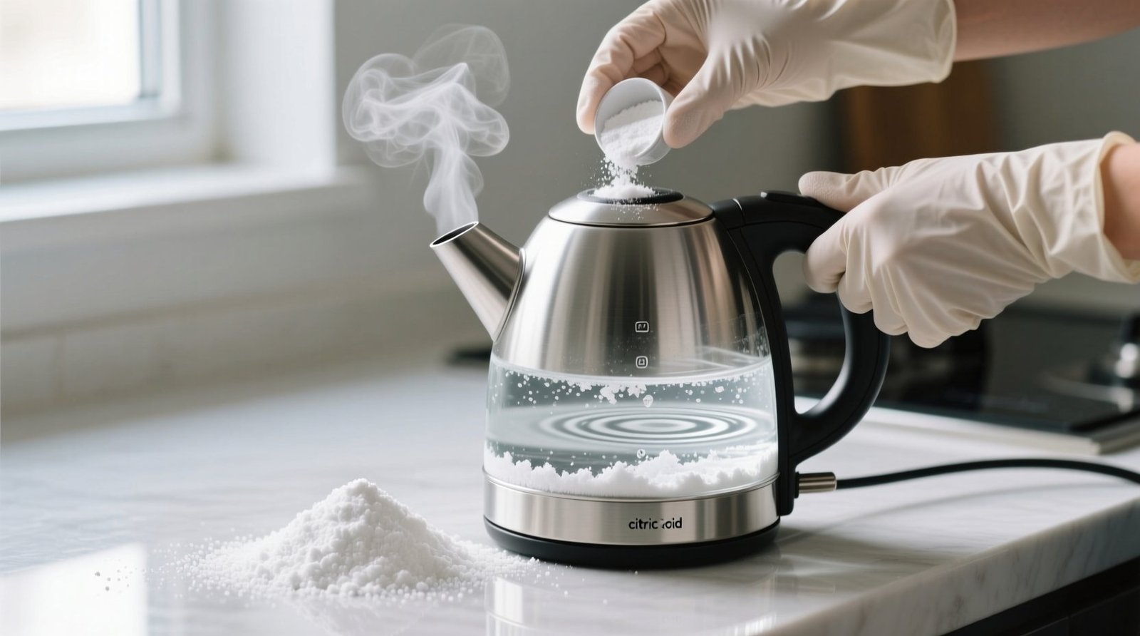 Clean your electric kettle with citric acid powder safe fast eco effective.jpg