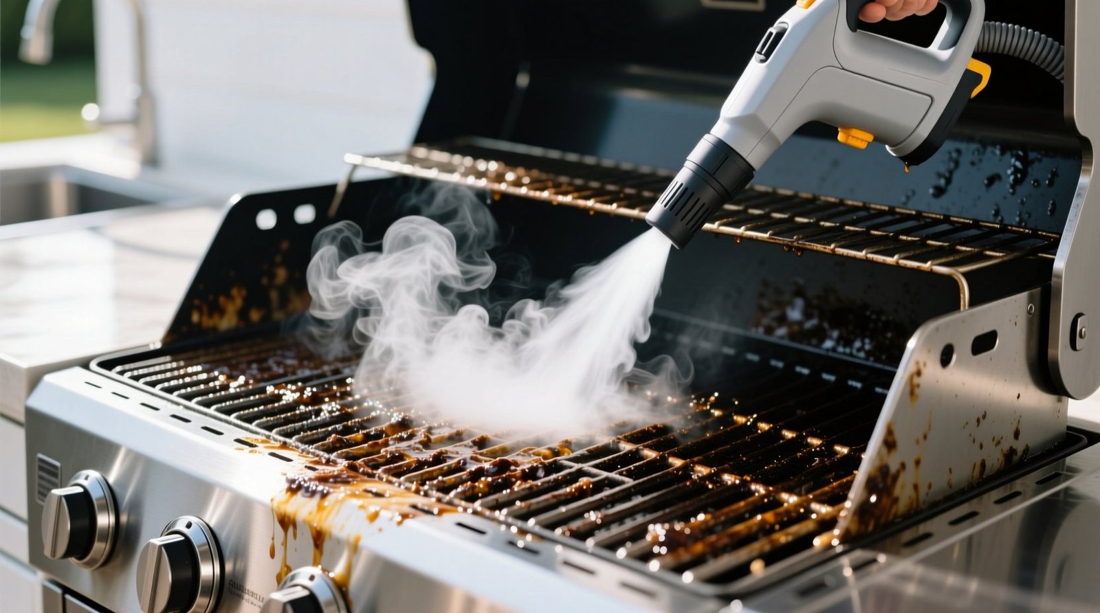 Clean your grill fast with a steam cleaner eco cleaning that works.jpg