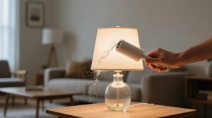 Clean your lampshades with a lint roller eco cleaning that works.jpg
