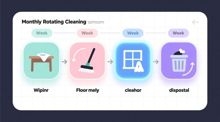 Cleaning class monthly focus rotating cleaning tasks for real eco cleaning.jpg