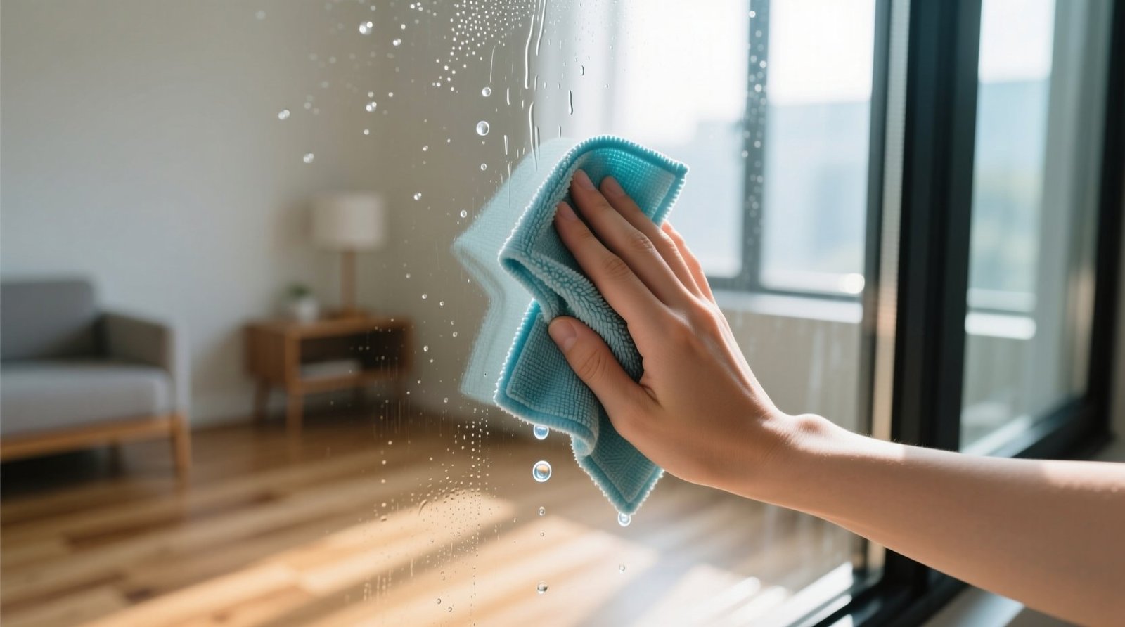 Cleaning glass surfaces without streaks using dish soap science backed method.jpg