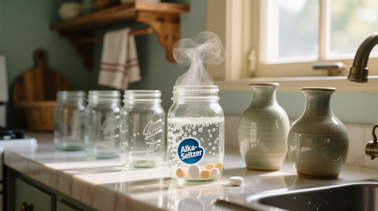 Cleans jars and vases with alka seltzer when a scrub brush cant reach.jpg