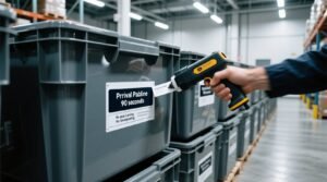 Clear bin labeling that lasts closet organization tips.jpg